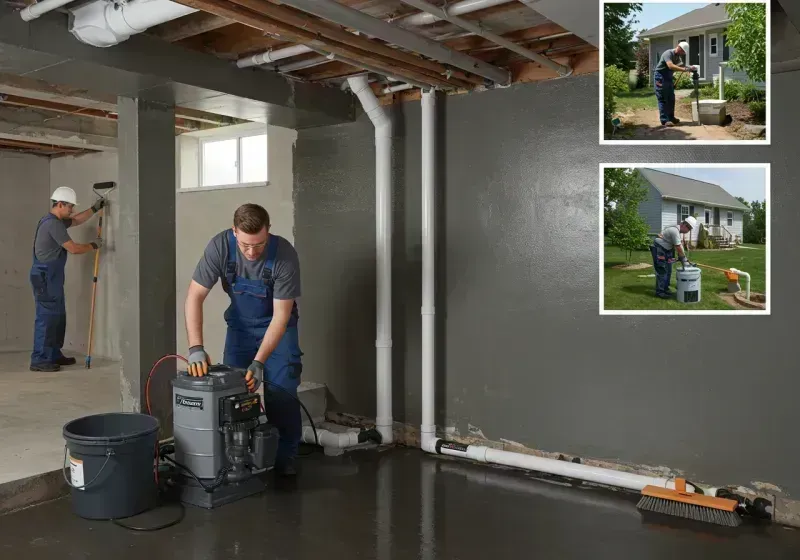 Basement Waterproofing and Flood Prevention process in Vance, AL